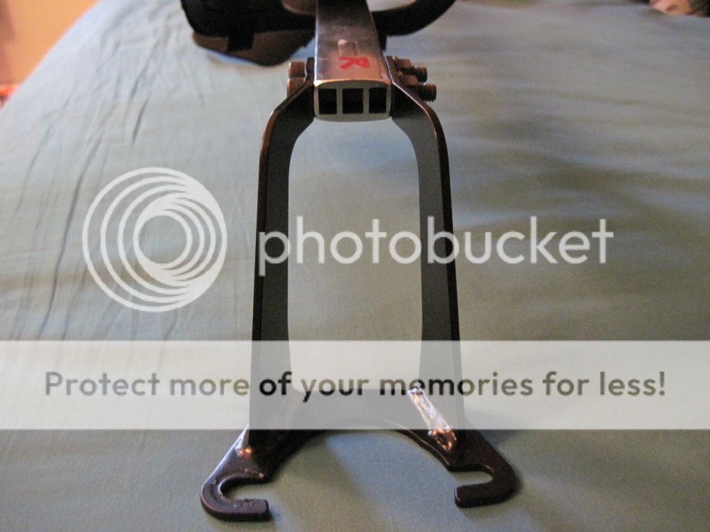 Oem integra type r rear upper strut bar with caps cutout with rubber