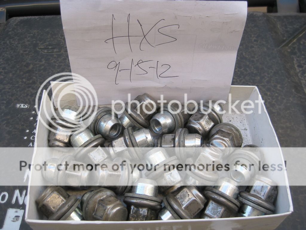 FS 370Z OEM lug nuts (set of 20) G35Driver Infiniti G35 & G37