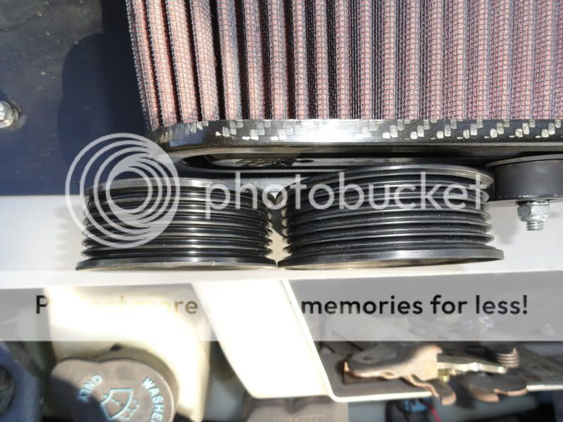 New improved Idler pulley install in pics