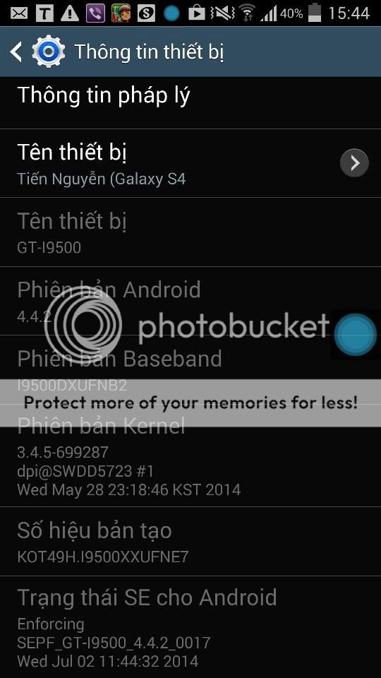 Cần bán galaxy S4 còn BH 7 tháng tại thegioididong